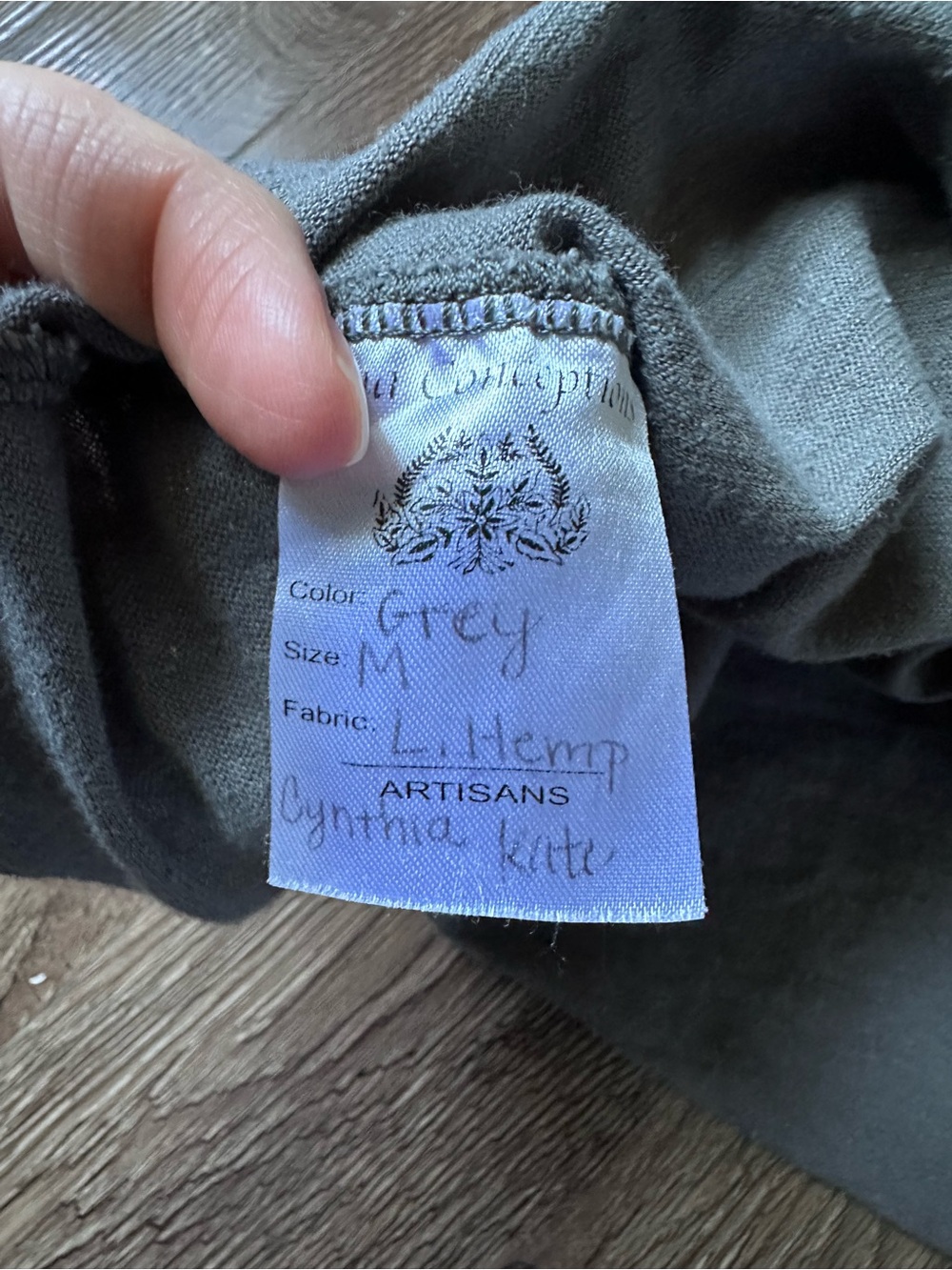 ~Gaia Conceptions BOAT KIMONO BELTED SHIRT Med~ - Picture 5 of 5